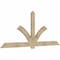Ekena Millwork Redmond Rough Sawn Timber Gable Bracket, Douglas Fir, 108"W x 45"H x 2"D x 6"F, 10/12 Pitch GBW108X45X0206RED00RDF - alternate 2